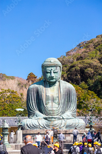 Buddha statues in Kamakura, Japan