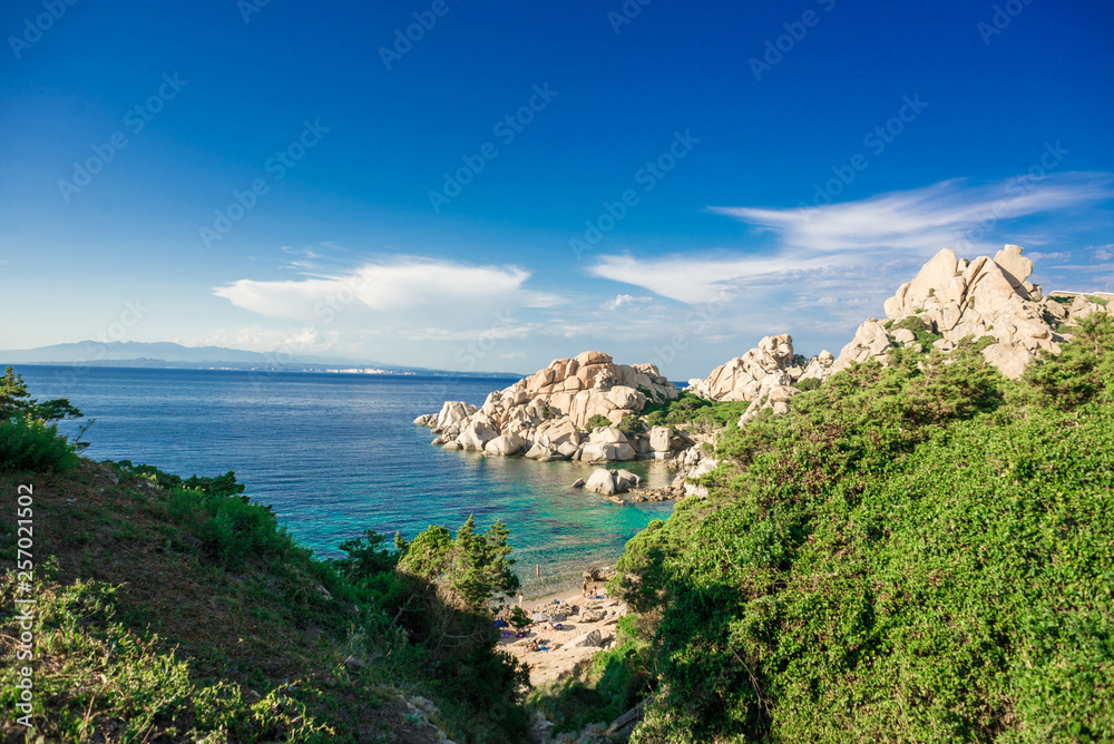 Cala Spinosa Beach. Capo Testa, Sardinia Island, Italy. Cala Spinosa Beach. Capo Testa, Sardinia Island, Italy.