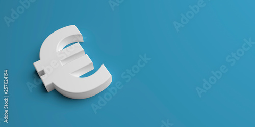 Canvas Print Euro Symbol