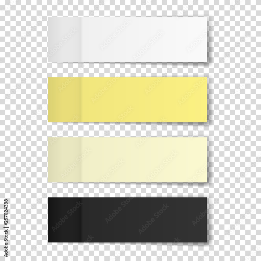 Post note stickers, isolated. Post note stickers, isolated.
