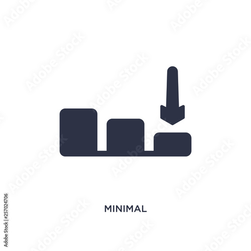 minimal icon on white background. Simple element illustration from user interface concept.