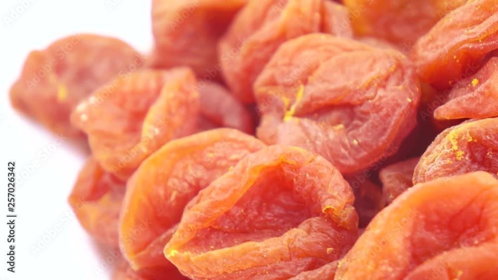 Pile of dried apricots Pile of dried apricots