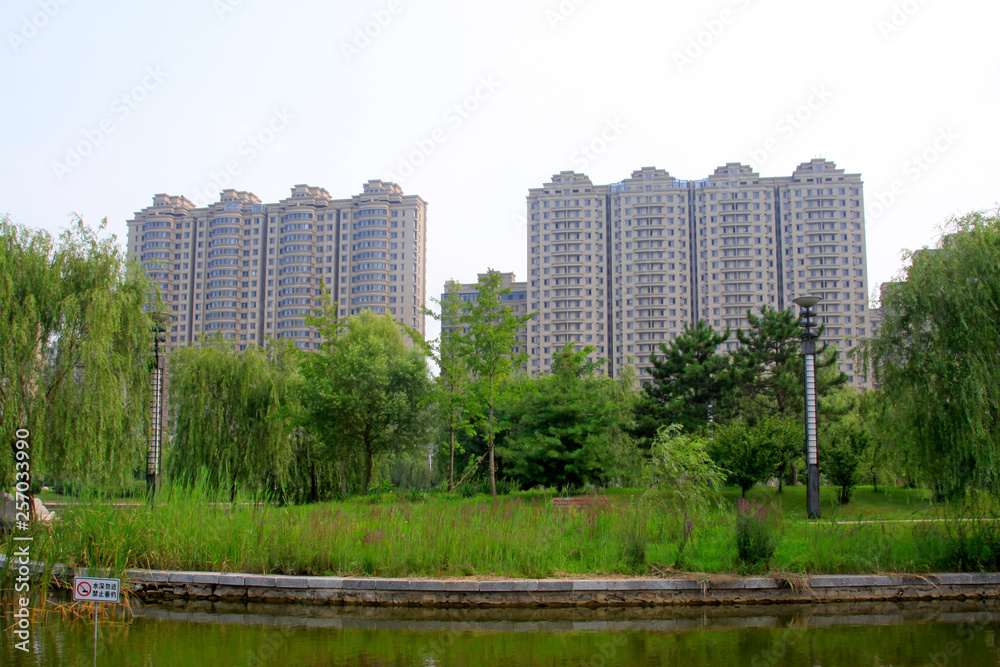 Fototapeta premium Urban architectural landscape