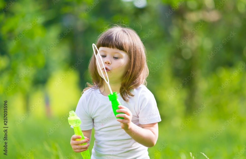 girl, soap bubbles, fun girl, soap bubbles, fun