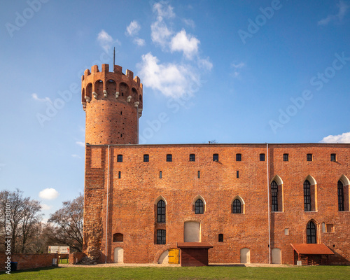 Teutonic castle from the 14th century in Swiecie, Kujawsko-Pomorskie, Poland. photo