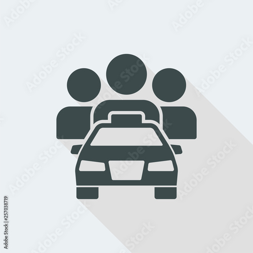 Car sharing icon