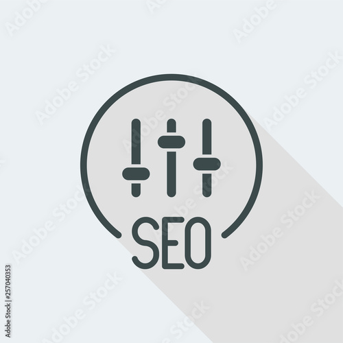 Seo parameters settings icon