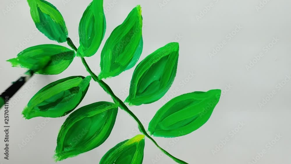 Draw a tree branch gouache. Time lapse. Draw a tree branch gouache. Time lapse.