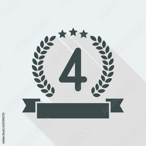 Fourth place winner icon