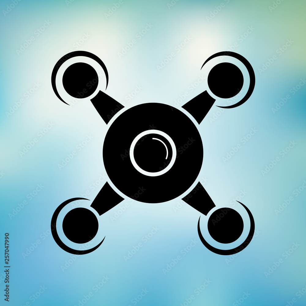 drone icon, logo design drone icon, logo design