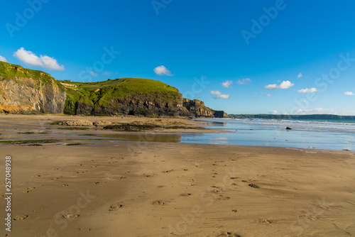 Beach at Druidston Haven near Haverfordwest in Pembrokeshire, Dyfed, Wales, UK