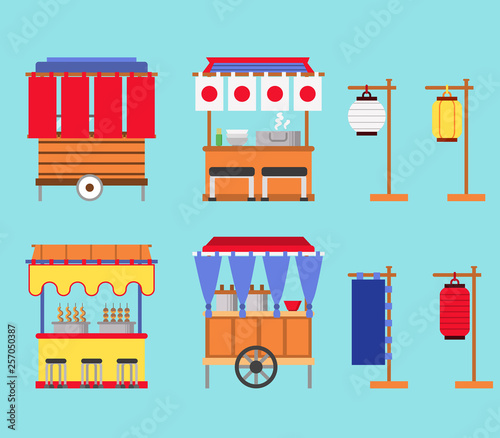 Japanese Street Food Shop Collection