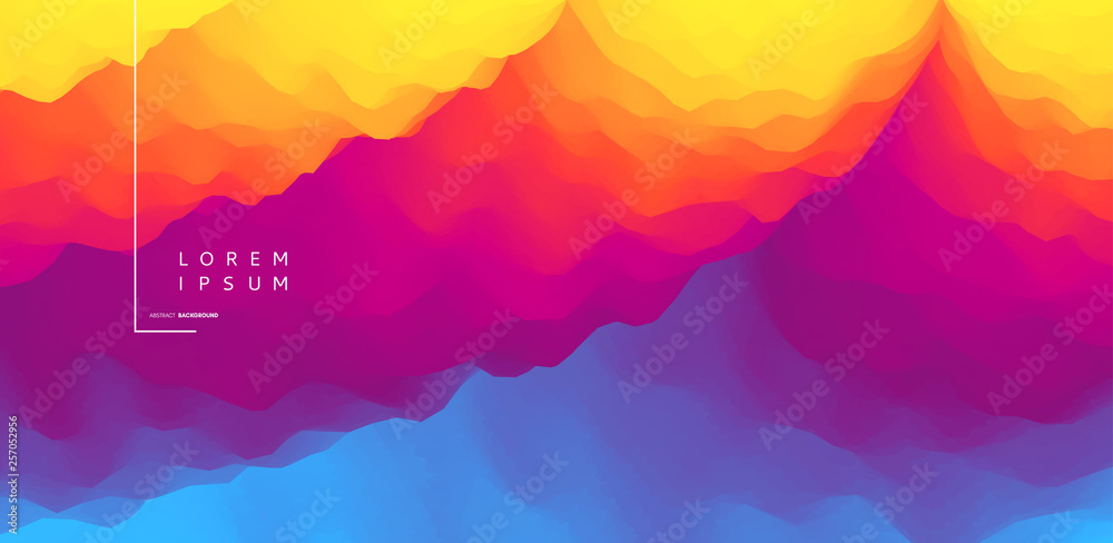 Abstract background with dynamic effect. Motion vector Illustration..Trendy gradients. Can be used for advertising, marketing, presentation.
