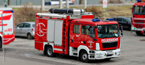 vehicle of volunteer firefighters association