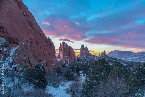 Garden of the Gods Twilight 6:03 am