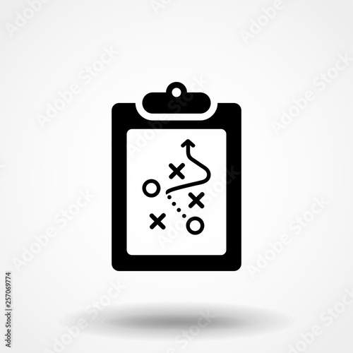 strategy icon illustration vector symbol