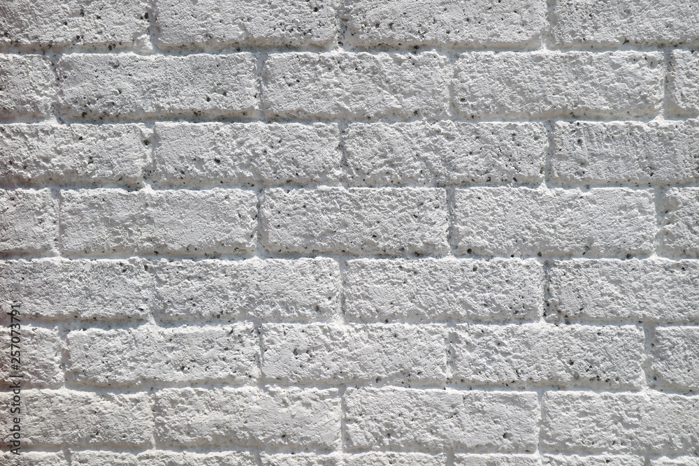 Texture of white block wall. Texture of white block wall.