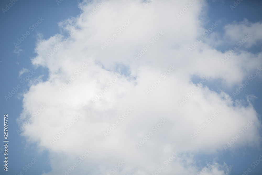 Deep Teal Blue sky overlay with white clouds Deep Teal Blue sky overlay with white clouds
