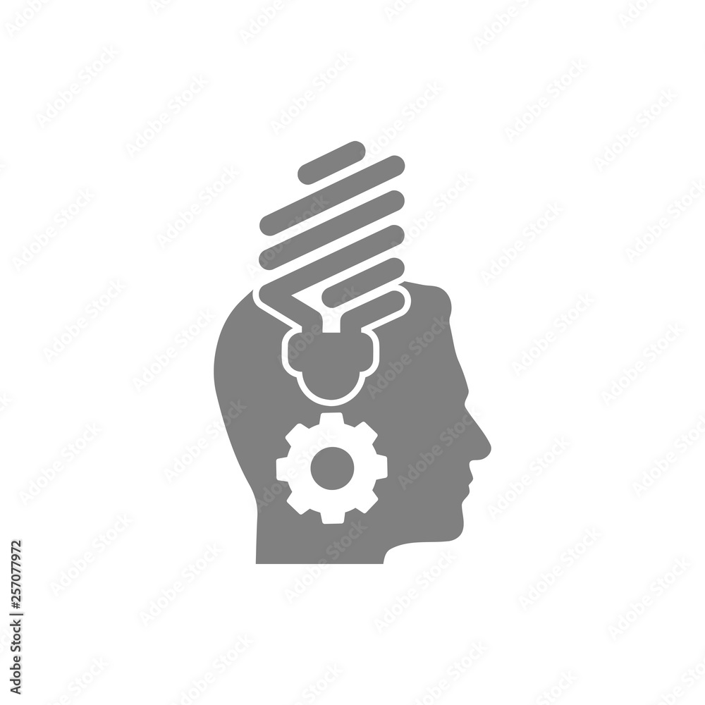 creative idea , business idea , light bulb, bulb, creative idea solution grey color icon creative idea , business idea , light bulb, bulb, creative idea solution grey color icon