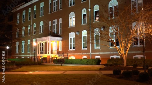 The iconic Samford Hall on the campus of Auburn University photo