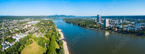 Bonn aerial panoramic view, Germany photo