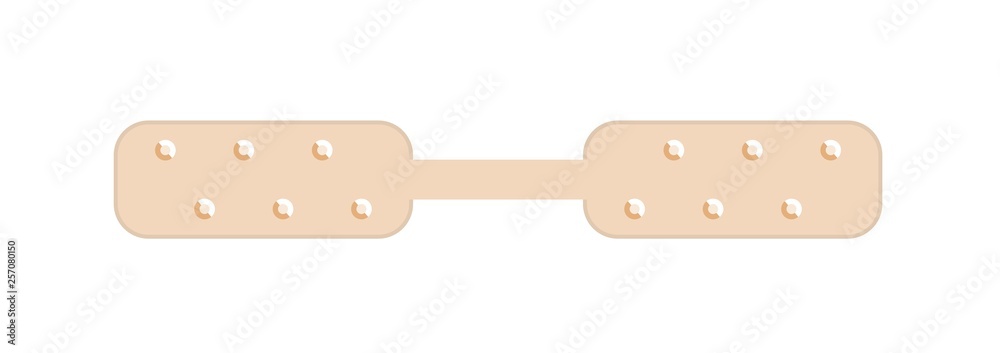 Beige adhesive bandage bandaid Beige adhesive bandage bandaid