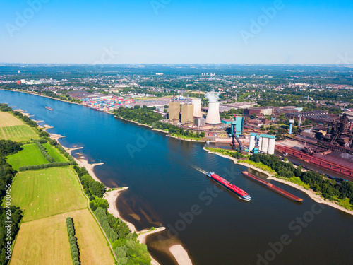 Power plant in Duisburg, Germany