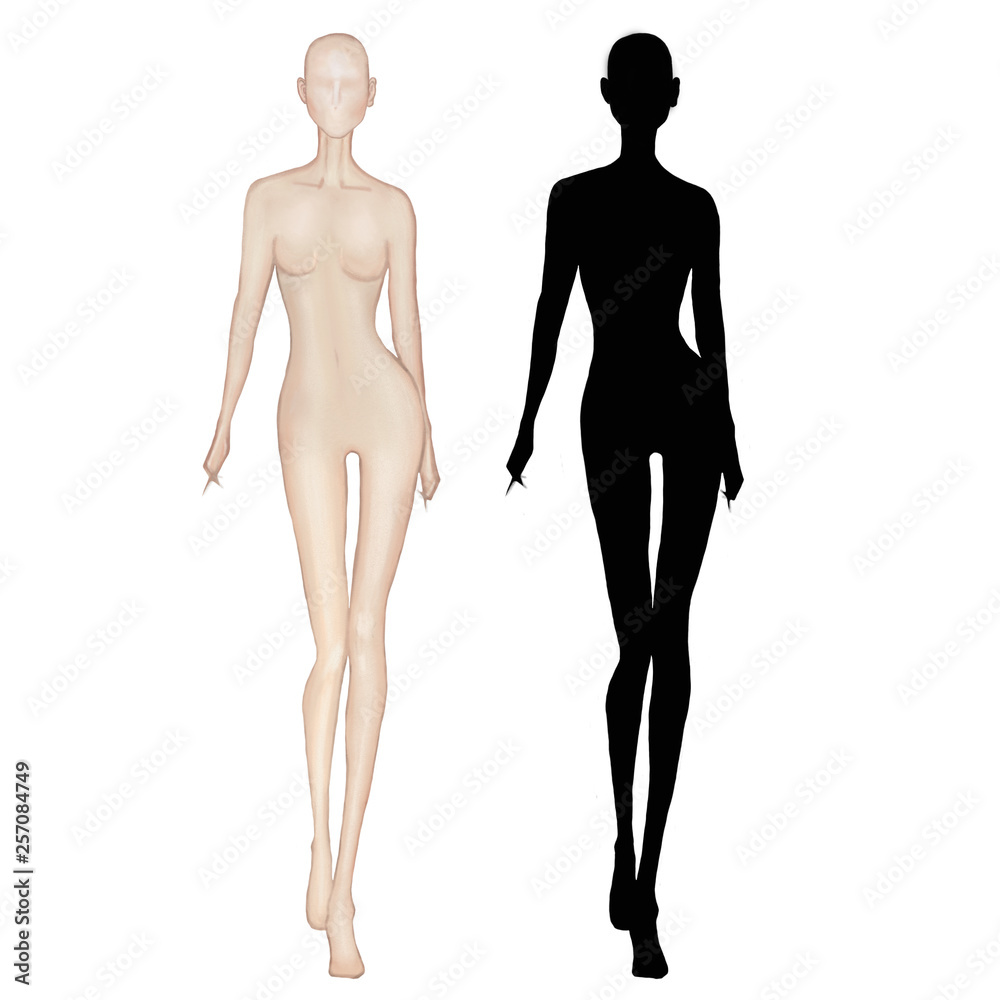 Template model. Fashion mannequin. Girl model Template model. Fashion mannequin. Girl model