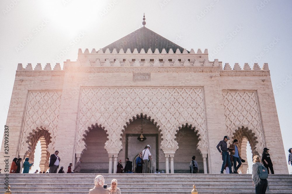 Mausoleum of Mohammed V in Rabat, Morocco