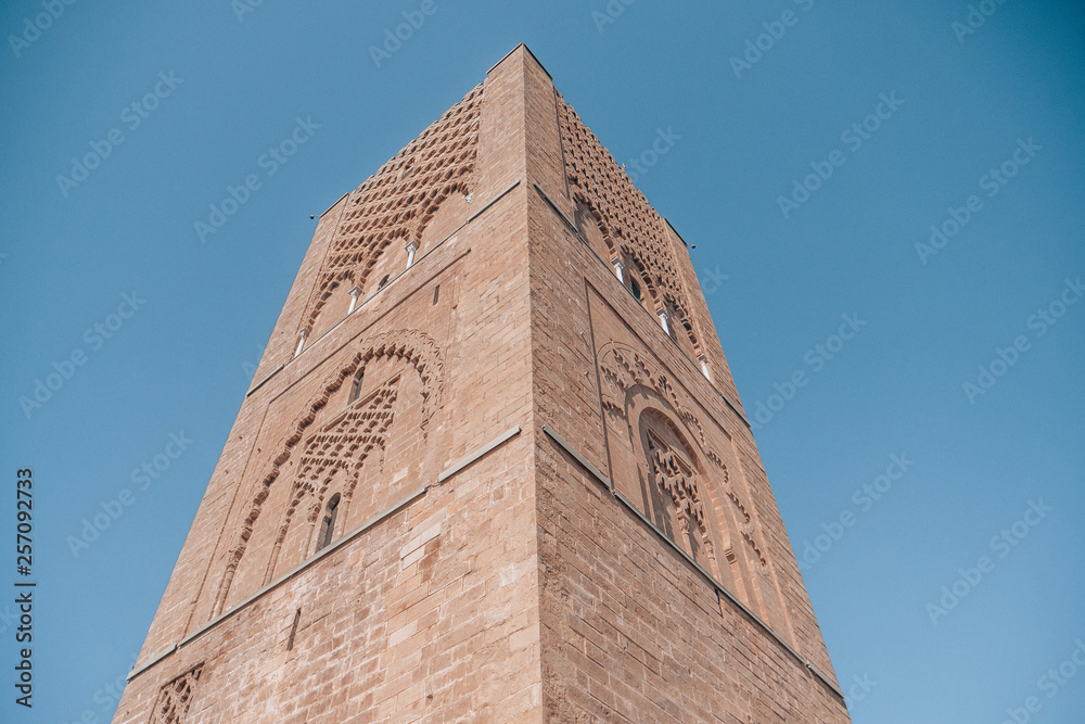 Hasan Tower in Rabat, Morocco