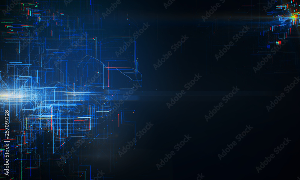 Blue digital lines backdrop Blue digital lines backdrop