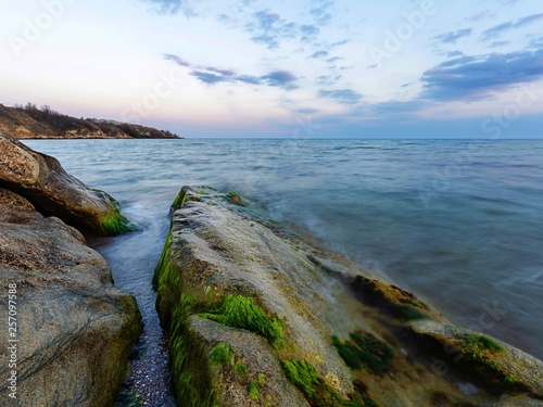 Rock in the sea