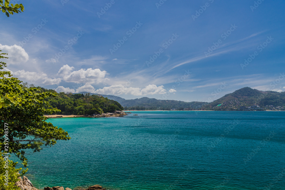 Obraz premium A typical scene in Karon Phuket Thailand