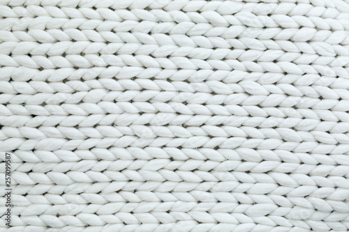 White texture background from merino blanket