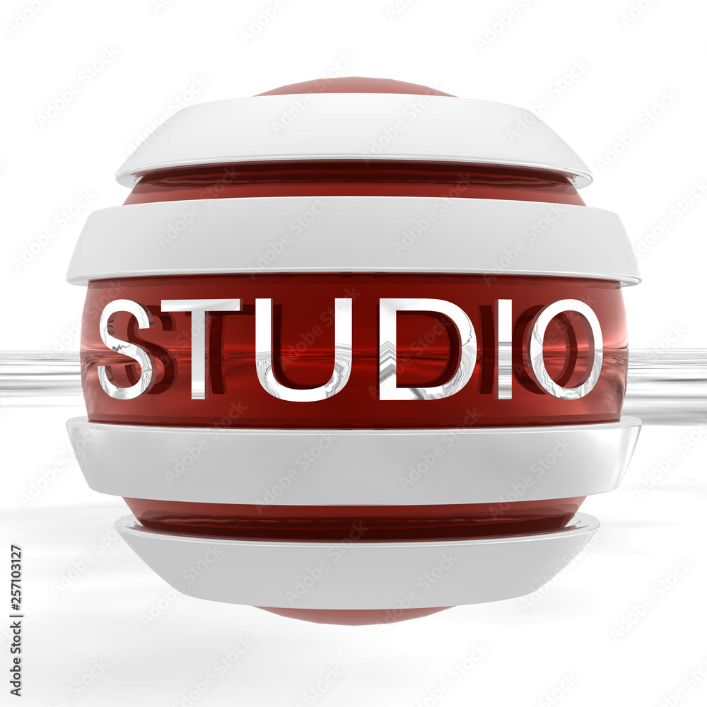 Studio logo template design for social network, insta. 3D Illustration of white and red user icon, Network, Social, App, Photo, Logo Icon Studio logo template design for social network, insta. 3D Illustration of white and red user icon, Network, Social, App, Photo, Logo Icon
