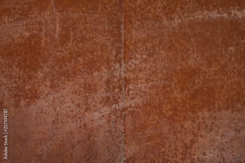 Old rusty iron sheet. Abstract background.
