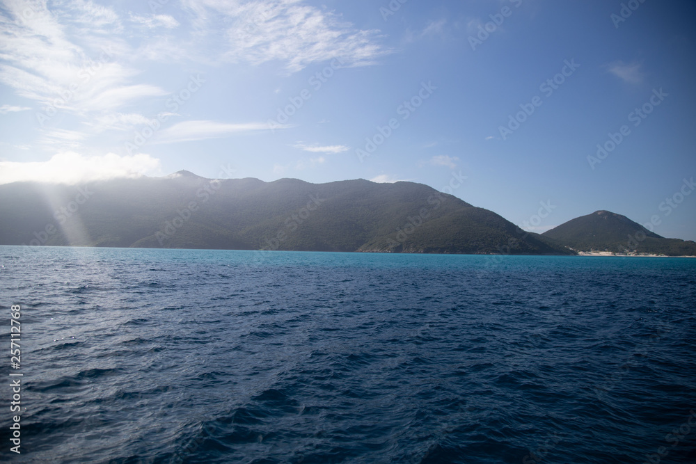 sea and blue sky