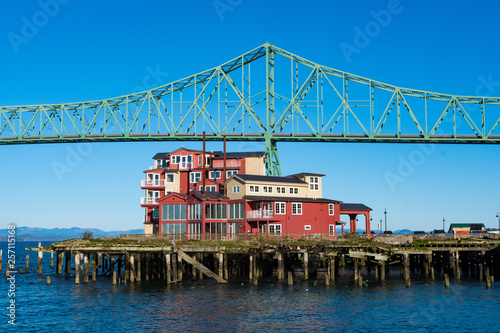 Photography House under the bridge