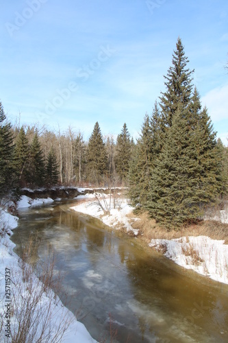 Melting Creek, Whitemud Park, Edmonton, Alberta