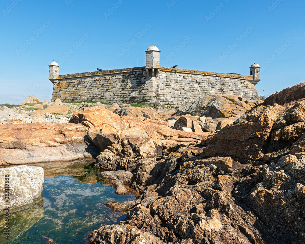 Fort of São Francisco do Queijo aka Castelo do Queijo or Cheese Castle in Porto