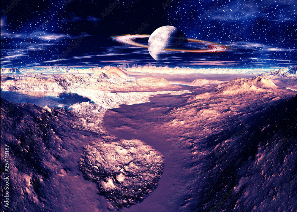 木星からの景色 Stock イラスト Adobe Stock