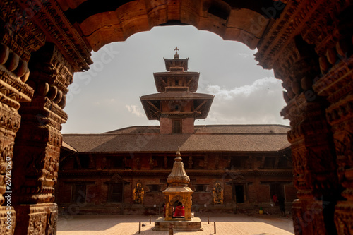 Kathmandu is the capital city and largest city of Nepal.Kathmandu's Durbar Square is the generic name used to describe plazas and areas opposite the old royal palaces in Nepal photo