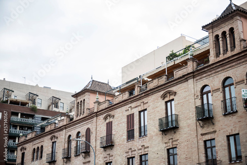 Exterior Of Local Buildings