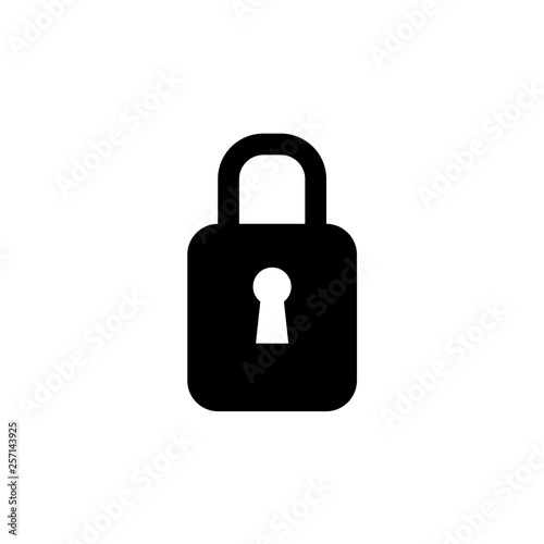 lock icon. vector