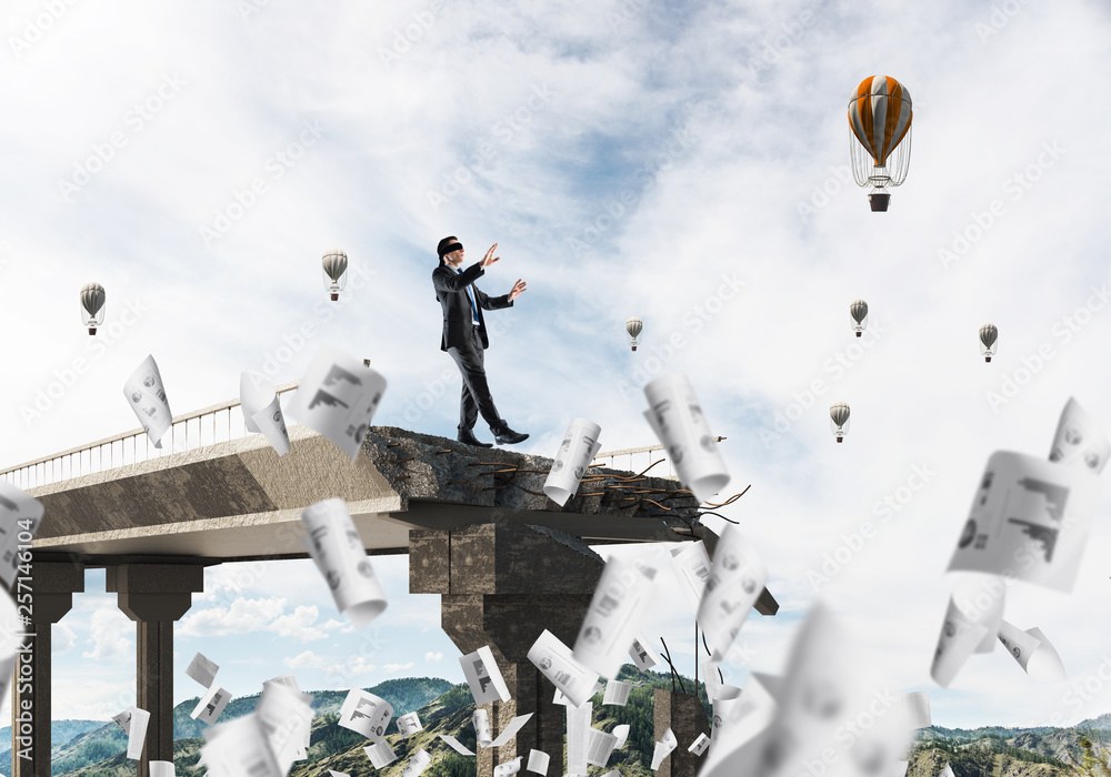 Concept of hidden risks and dangers. Concept of hidden risks and dangers.
