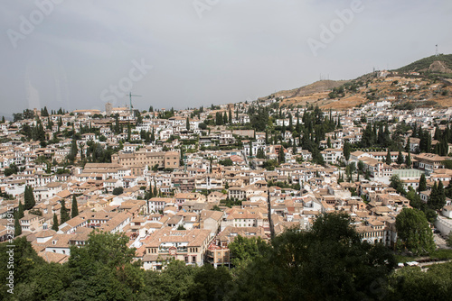 City View From Alhambra Palace