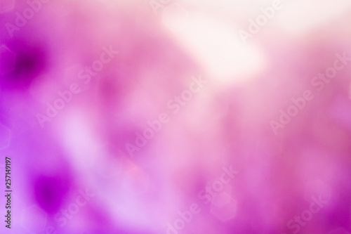 Pink and purple bokeh reflections background