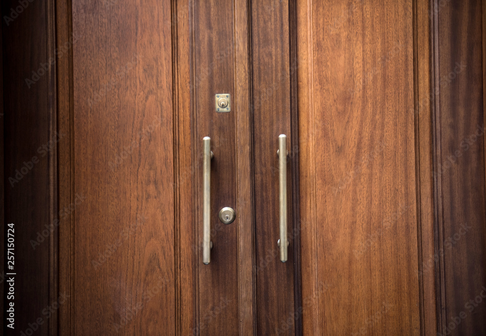 Obraz premium Closed And Locked Door