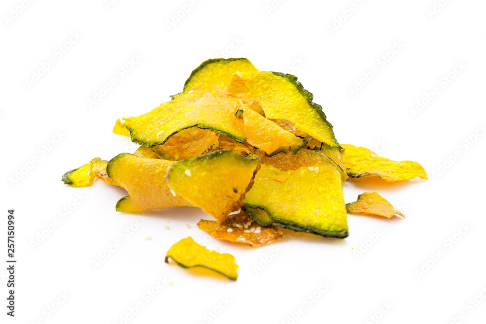 Naklejka premium Fried Pumpkin