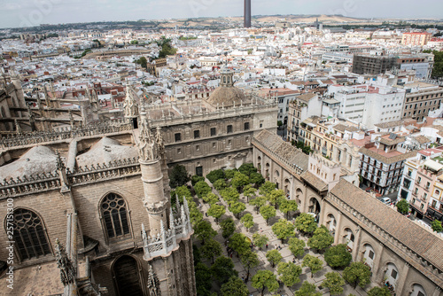 Seville Cathedral In Spain